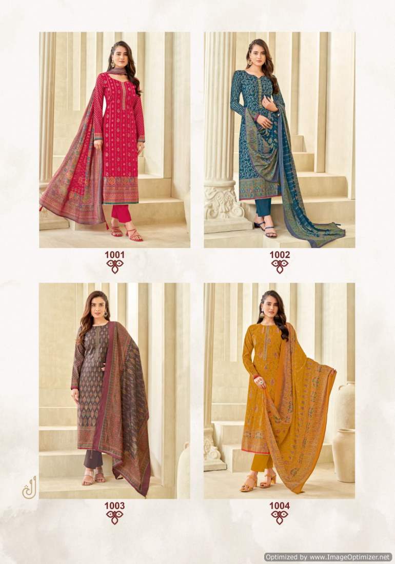 Pushpa Vol 1 By Suryajyoti Modal Silk Printed Dress Material Wholesale Shop In Surat
